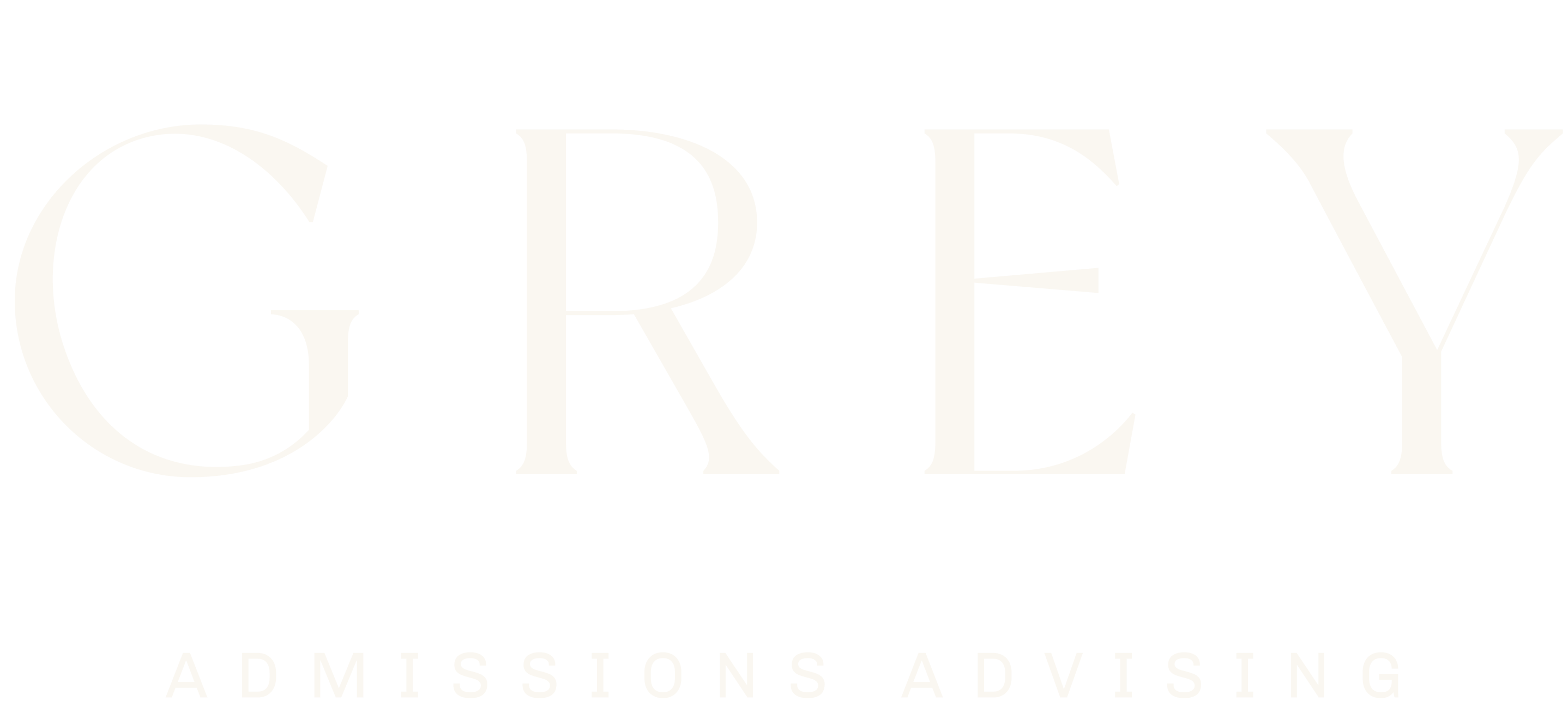 Grey Admissions Advising